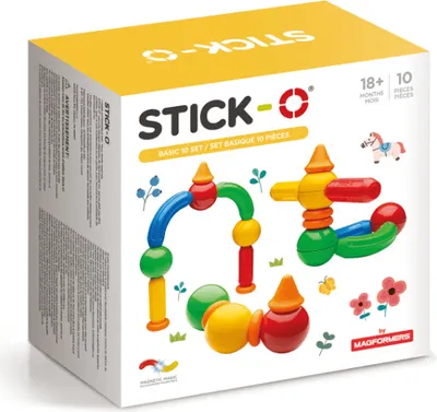 Zdjęcie produktu dla Stick-O Basic zestaw 10 magnesów