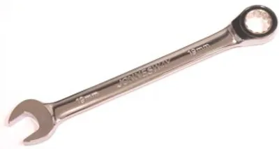 Zdjęcie produktu dla Jonnesway klucz płasko-oczkowy z grzechotką 10mm