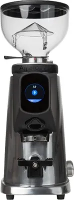Productafbeelding van Fiorenzato AllGround koffiemolen, chroom behuizing, zwart, 230V, EU-model