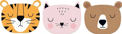 Image de Sous-main Interdruk BeBe Friends 1 pièce