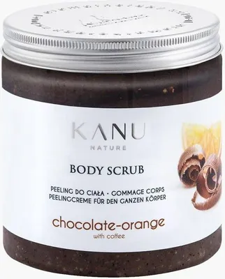Produktbild von Kanu Schokoladen-Orangen-Körperpeeling mit Kaffee