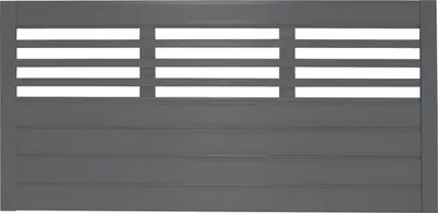 Produktbild von Vorgartenzaun Konsta Style 180 x 90 cm anthrazit