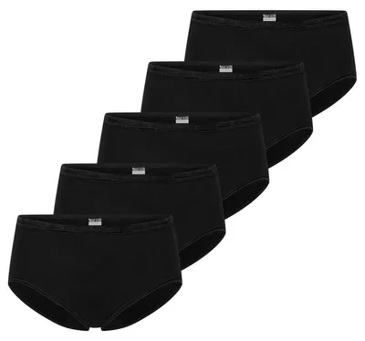 Produktbild von Speidel 5er Pack Natascha Midi Slip Weiche Feinripp-Qualität, Elastischer Glanzbund, Ohne störende Seitennähte