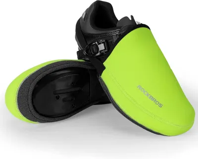 Immagine prodotto di ROCKBROS Copriscarpe da ciclismo idrorepellenti per uomo, verde, taglia S