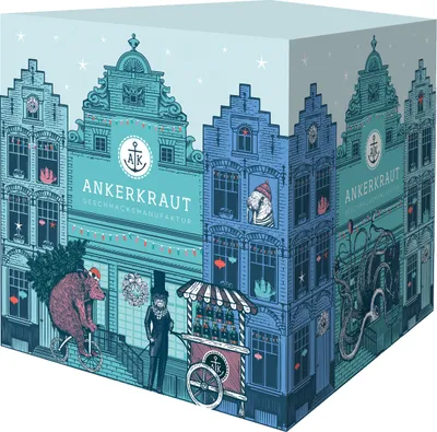 Obrázek produktu pro Adventní kalendář koření Ankerkraut 2022 s 24 skvělými dvířky 442g