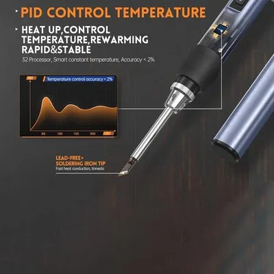 Immagine prodotto di Mini saldatore portatile con regolazione della temperatura, leggero