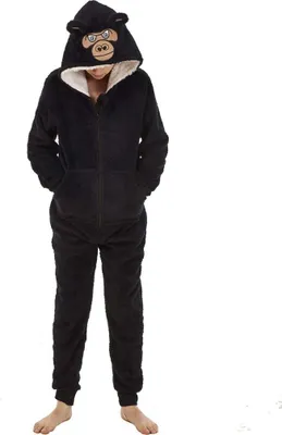 Produktbild von Keanu - All-in-One Nachtwäsche für Kinder TC203 (128) (Schwarz)