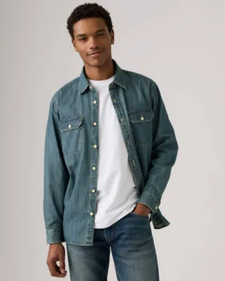 Immagine prodotto di levis camicie uomo levis 19573 0269 - jackson chopper dark wash