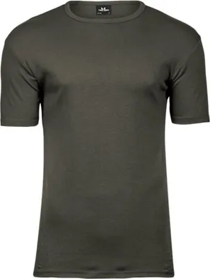 Produktbild von Tee Jays 520 | Mens Interlock Bodyfit T-Shirt - Farbe: Deep Green - Größe: XXL