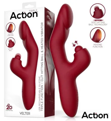 Produktbild von Velter Soft Clit Hitting Ball mit Vibrations- und Wärmeeffekt
