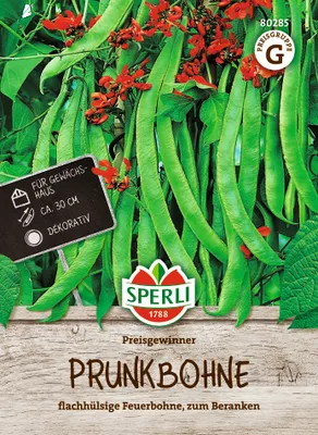 Produktbild von SPERLI - Prunkbohne Preisgewinner Samen - 80285
