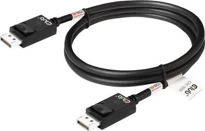 Zdjęcie produktu dla CLUB3D CAC-1091, 1,2 m, DisplayPort, DisplayPort, Męska, Męska, 10328 x 7760 px