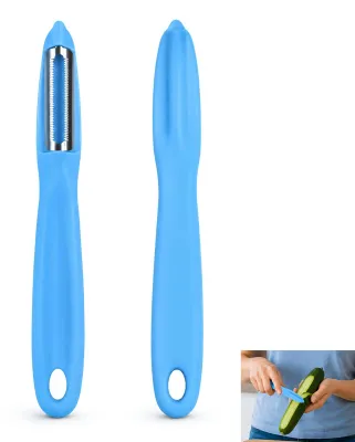 Produktbild von Sparschäler 2er Set - Mit Edelstahlklinge - Für Kartoffeln Gemüse und Obst - Kunststoff - 2 Stück