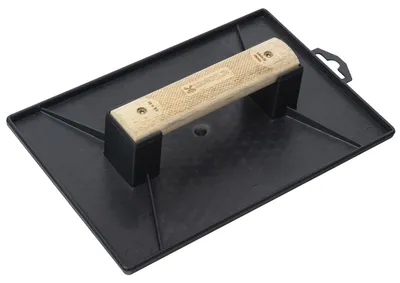 Image de Taloche noire avec poignée en bois Mondelin