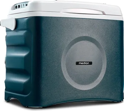 Produktbild von MEDION Thermoelektrische tragbare Kühlbox (25 Liter, Kühl- und Warmhaltefunktion, 12V Zigarettenanzünder 230V Netzanschluss USB - Stromversorgung, für Auto, Boot und Camping, MD10735)