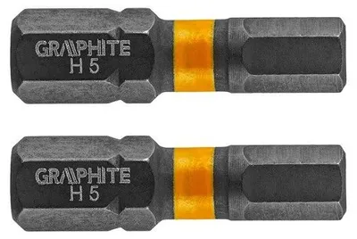 Produktbild von GRAPHITE 56H508 Schrauberbit-Satz 2-tlg Bitset