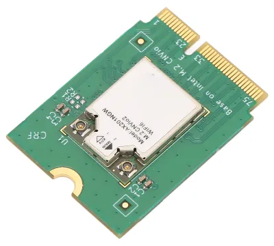 Image de Module sans fil M.2 CNVio2 avec interface Wi-Fi 6 (3 000 Mbps) et Bluetooth 5.0 intégré – Carte réseau sans fil Gigabit