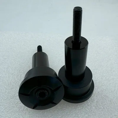 Immagine prodotto di Contrappesi per manubrio STAR in alluminio nero M6H