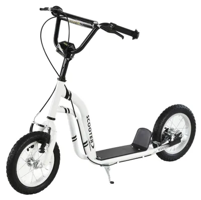 Obrázok produktu pre Kolobežka HOMCOM 371-017WT, biela