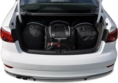 Zdjęcie produktu dla Torby do bagażnika AUDI A3 LIMOUSINE 2013-2020 4szt KJUST