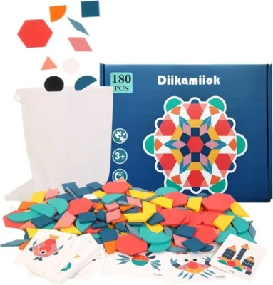 Produktbild von Aga Holz Montessori-Puzzle 180 Stück