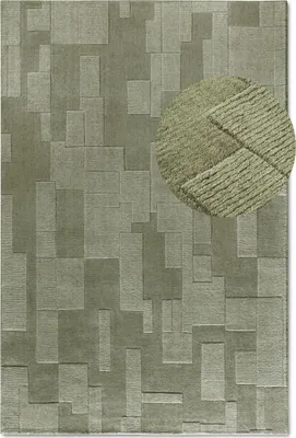 Image de Villeroy & Boch 1906 Tapis en laine Wilhelmine Vert