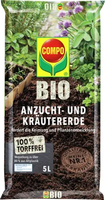 Artikelbild 1 von 'BIO Anzucht- und Kräutererde torffrei (5 l)' aus der Kategorie Kräutererden