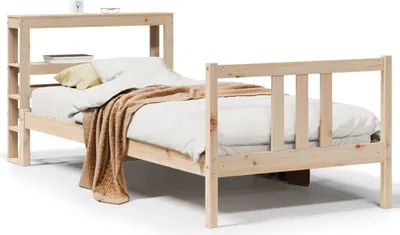 Immagine prodotto di vidaXL Struttura letto con testiera senza materasso 90x190 cm