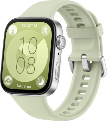 Produktbild von HUAWEI Watch Fit 3 Green Fluorelastomer Band -  /
