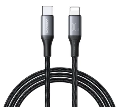 Zdjęcie produktu dla Kabel Joyroom S-A28 Flash Series 30W Usb-C - Lightning 2M - Czarny