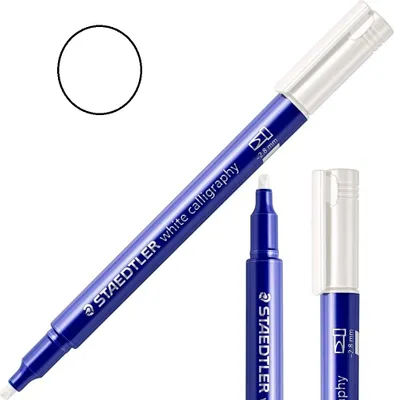 Produktbild von Staedtler 8325-0, Weiß, Blau, Weiß, Metall, Rund, 2,8 mm, 1 Stück(e)