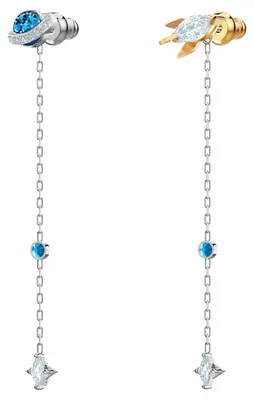 Image de Swarovski 5447696 - Boucles d'oreilles "Out of this World", thème spatial, argenté