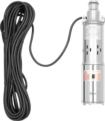 Immagine prodotto di Pompa sommersa per acque sporche - Pompa aspirante piatta - Pompa per mop - Pompa aspirante piatta - Acqua di cantina - 3800 l/h - Argento