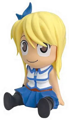 Obrázok produktu pre Plastoy Fairy Tail Lucy Piggy Bank Figure Yellow Yellow One Size