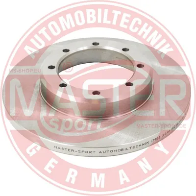 Produktbild von MS 24011801531-PCS-MS Bremsscheibe (1x Stück) Hinterachse für VAUXHALL MOVANO Mk II (B) Chassis/Cab (X62)