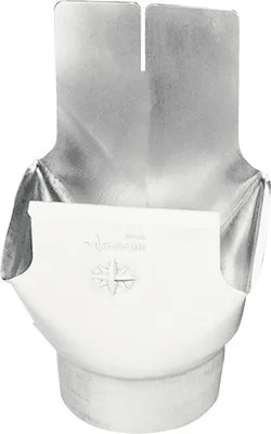 Produktbild von Zambelli Ablaufstutzen Titanzink für Kastenrinne für Rinnengröße 250 mm Ablauf Ø 60 mm