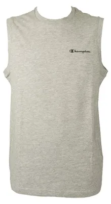 Produktbild von CHAMPION ärmelloses Rundhals-T-Shirt für Herren mit Logo Artikel 214154 ÄRMELLOSES RUNDHALS-T-SHIRT, M, Cotone 90%,Viscosa 10%