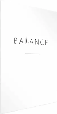 Produktbild von Posterpapier Poster - Balance 29.7x42 cm Text m-A-0863-ao-a