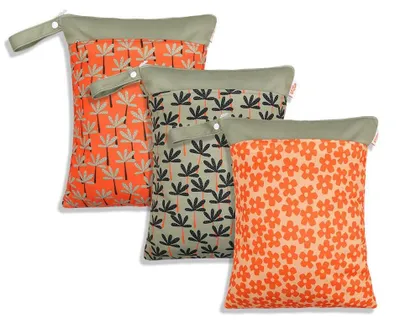 Image de Lot de 3 sacs à couches imperméables pour bébés