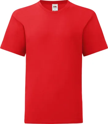 Produktbild von Fruit of the Loom - "Iconic 150" T-Shirt für Kinder RW8718 (152-158) (Rot)