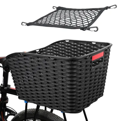 Immagine prodotto di Solidchoice - Cestino per bicicletta resistente alle intemperie, con una capacità di 27 litri