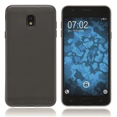 Produktbild von PhoneNatic Case kompatibel mit Samsung Galaxy J7 (2018) - Crystal Clear Silikon Hülle transparent Cover