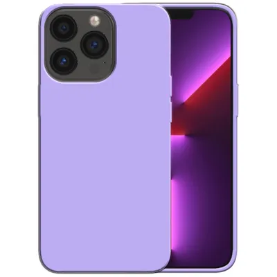 Immagine prodotto di Smartphonica Custodia in silicone per iPhone 13 Pro con interno morbido - Viola