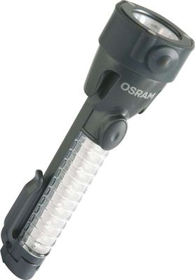 OSRAM LEDguardian Saver Light Plus - LED Taschenlampe mit Gurtschneider, Nothammer und Warnblitzlicht