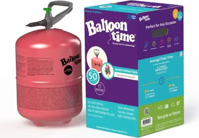 Immagine prodotto di Cartuccia di gas elio 0,42 cbm, Jumbo per circa 45 palloncini in lattice