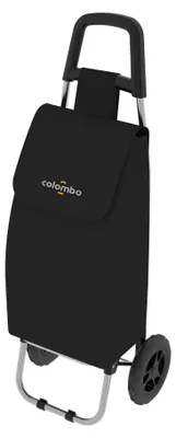 Produktbild von Colombo Einkaufstrolley Rolly Nero - 40L - Schwarz - Einkaufwagen