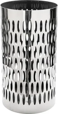 Produktbild von FINK Windlicht Palmina - silber - H. 38cm x B. 20cm x D. 20cm