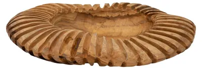 Immagine prodotto di Mauro Ferretti Svuotatasche Geris in Teak Riciclato, Ø35x7 cm