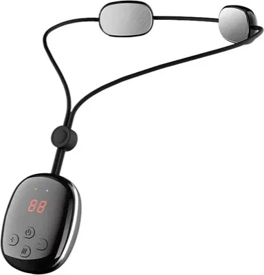 Immagine prodotto di Verk 24582 Elettrostimolatore per collo, USB, 15 V, 4 modalità di riscaldamento, nero