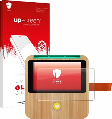 Produktbild von upscreen Schutzglas für tigerbox Touch Plus Schutzfolie Panzer Folie Glas Display Schutz klar